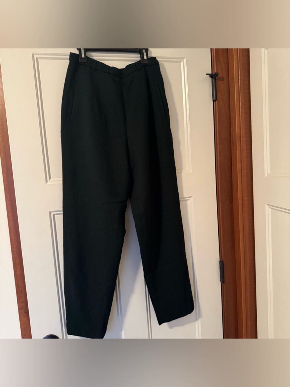 Pendleton‎ dark green women’s Dress Pants 100% virgin wool made in USA 10P